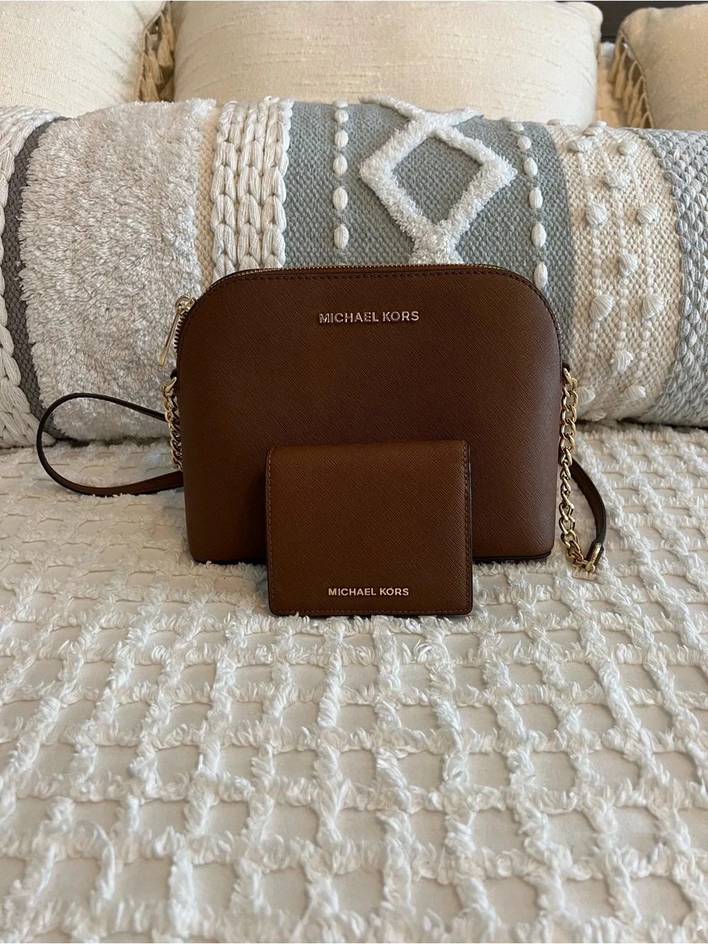 Michael Kors Crossbody + Mini Wallet